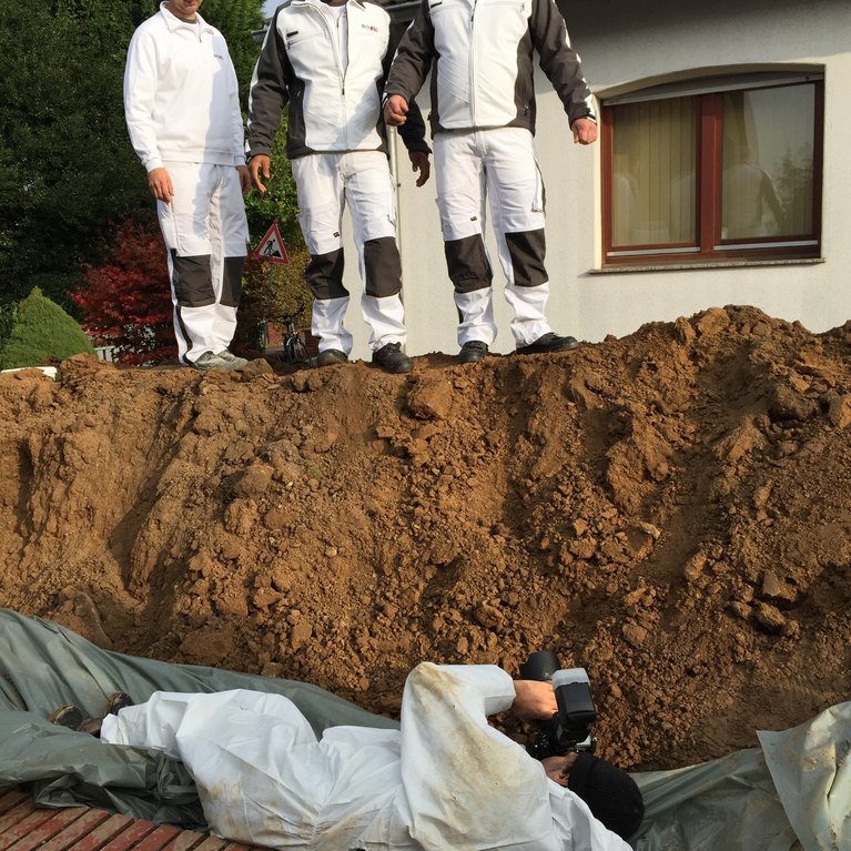 Unser Baustellenshooting