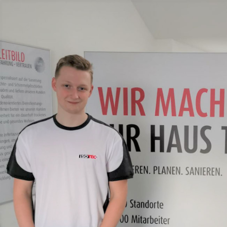 Unser neuer Werkstudent Jamie